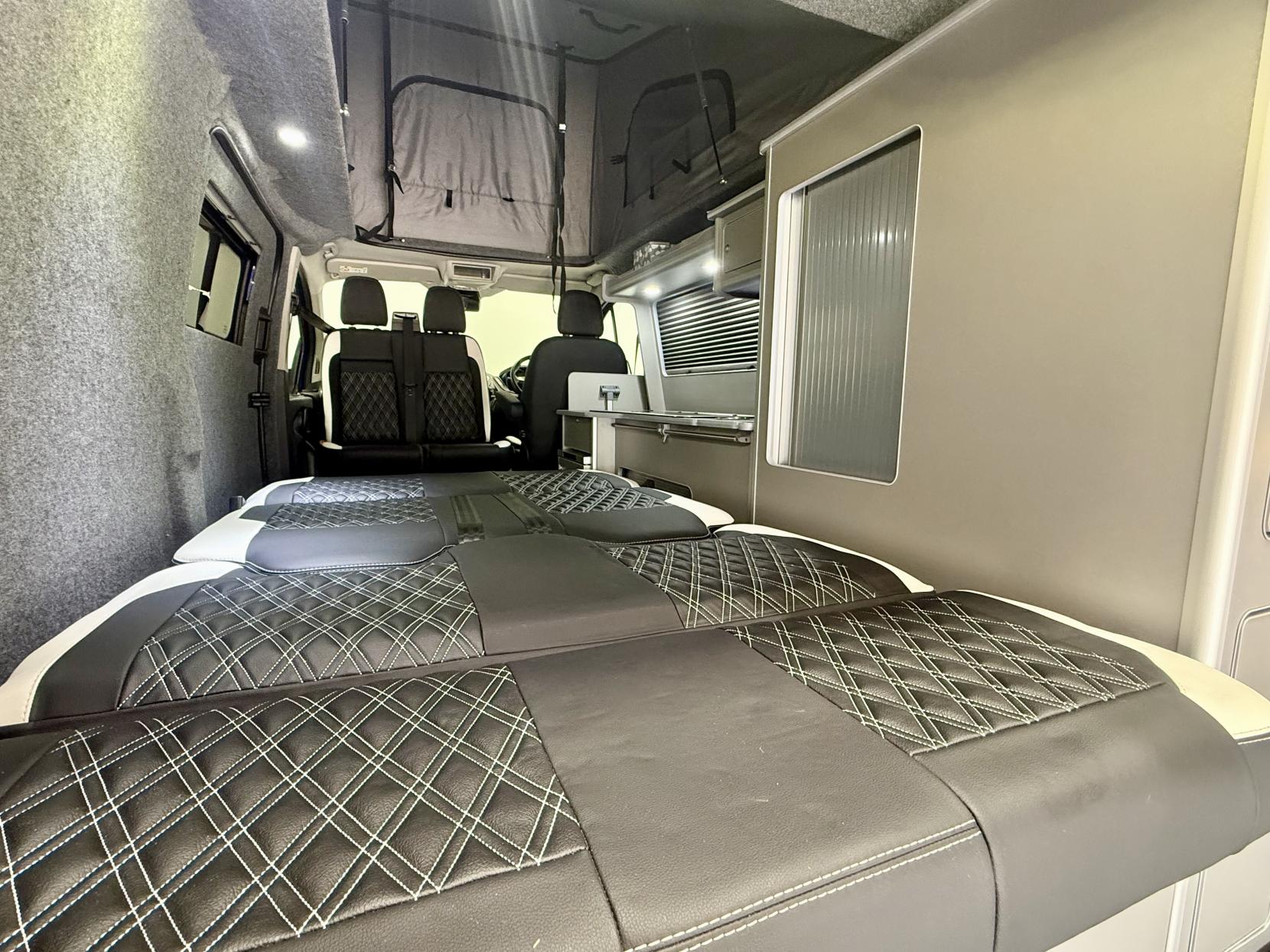 Ford Transit Custom Camper Van Motorhome Euro 6 ULEZ Pop Top Heater 4 Berth 2.0 TDCi 270 Limited Camper Van With Pop Top 5dr Diesel Manual L1 H1