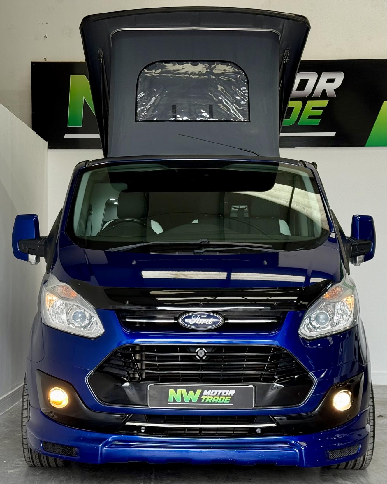 Ford Transit Custom Camper Van Motorhome Euro 6 ULEZ Pop Top Heater 4 Berth 2.0 TDCi 270 Limited Camper Van With Pop Top 5dr Diesel Manual L1 H1