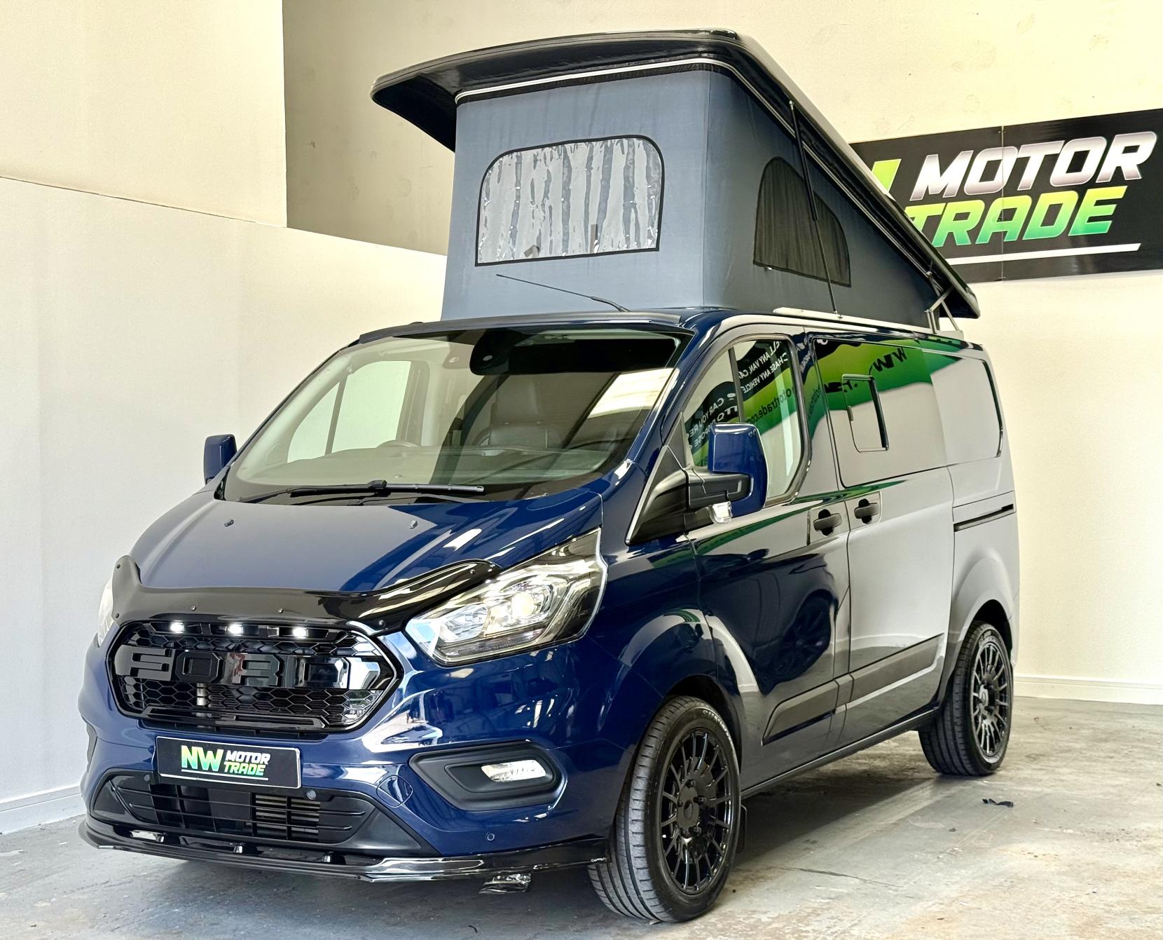 Ford Transit Custom Camper Van Motorhome Euro 6 Pop Top Transit Custom Camper Van Motorhome With Pop Top