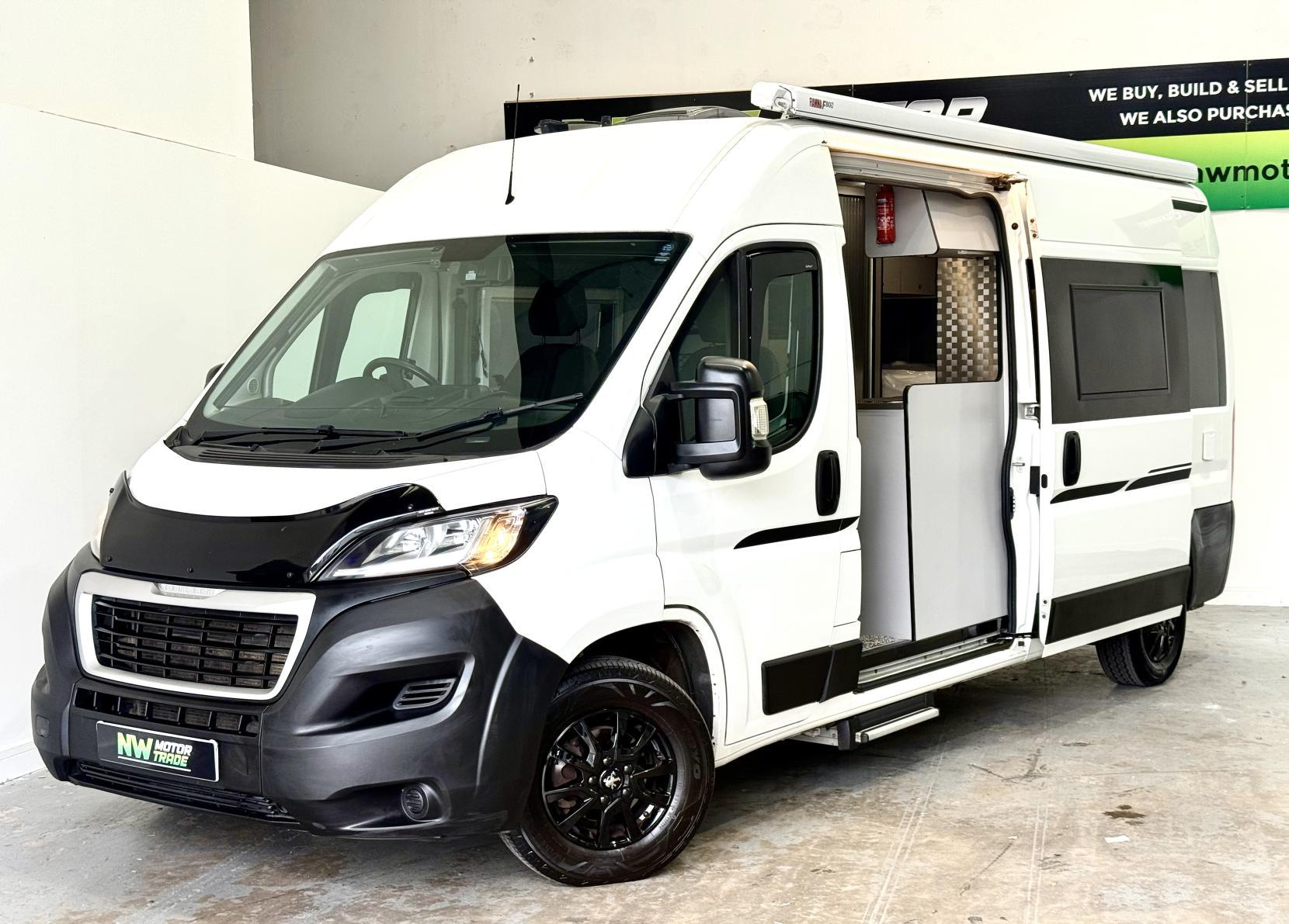 Peugeot Boxer Camper Converted Motorhome 2.2 BlueHDi 335 Professional Camper Van Motorhome Diesel Manual L3 H2 Euro 6 (s/s) (140 ps)