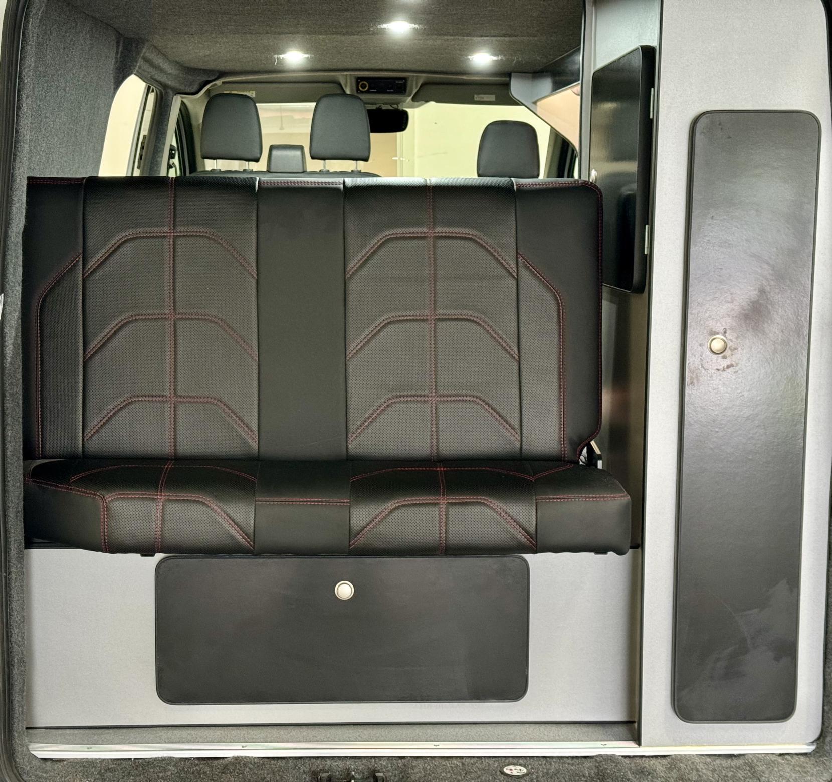 Ford Transit Custom Camper Van Motorhome LWB With Solar & Tailgate 2.2 LWB CAMPER VAN WITH TAILGATE AND AIR CON
