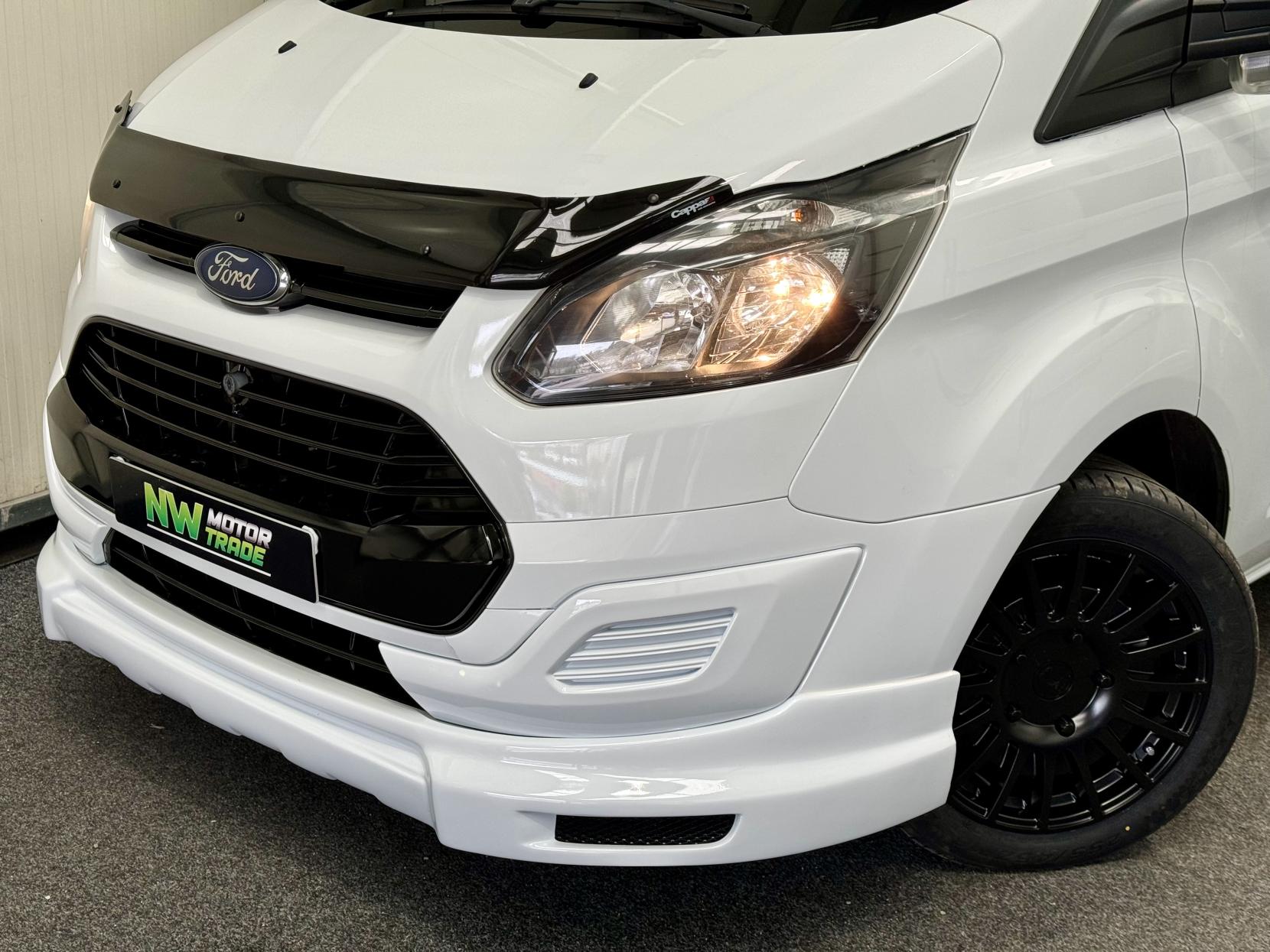 Ford Transit Custom Camper Van Motorhome LWB With Solar & Tailgate 2.2 LWB CAMPER VAN WITH TAILGATE AND AIR CON
