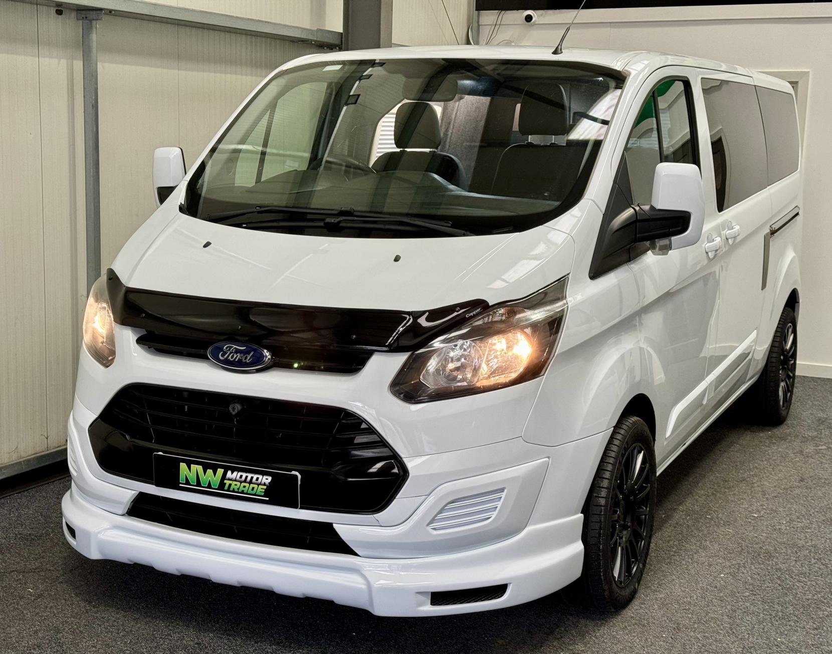 Ford Transit Custom Camper Van Motorhome LWB With Solar & Tailgate 2.2 LWB CAMPER VAN WITH TAILGATE AND AIR CON