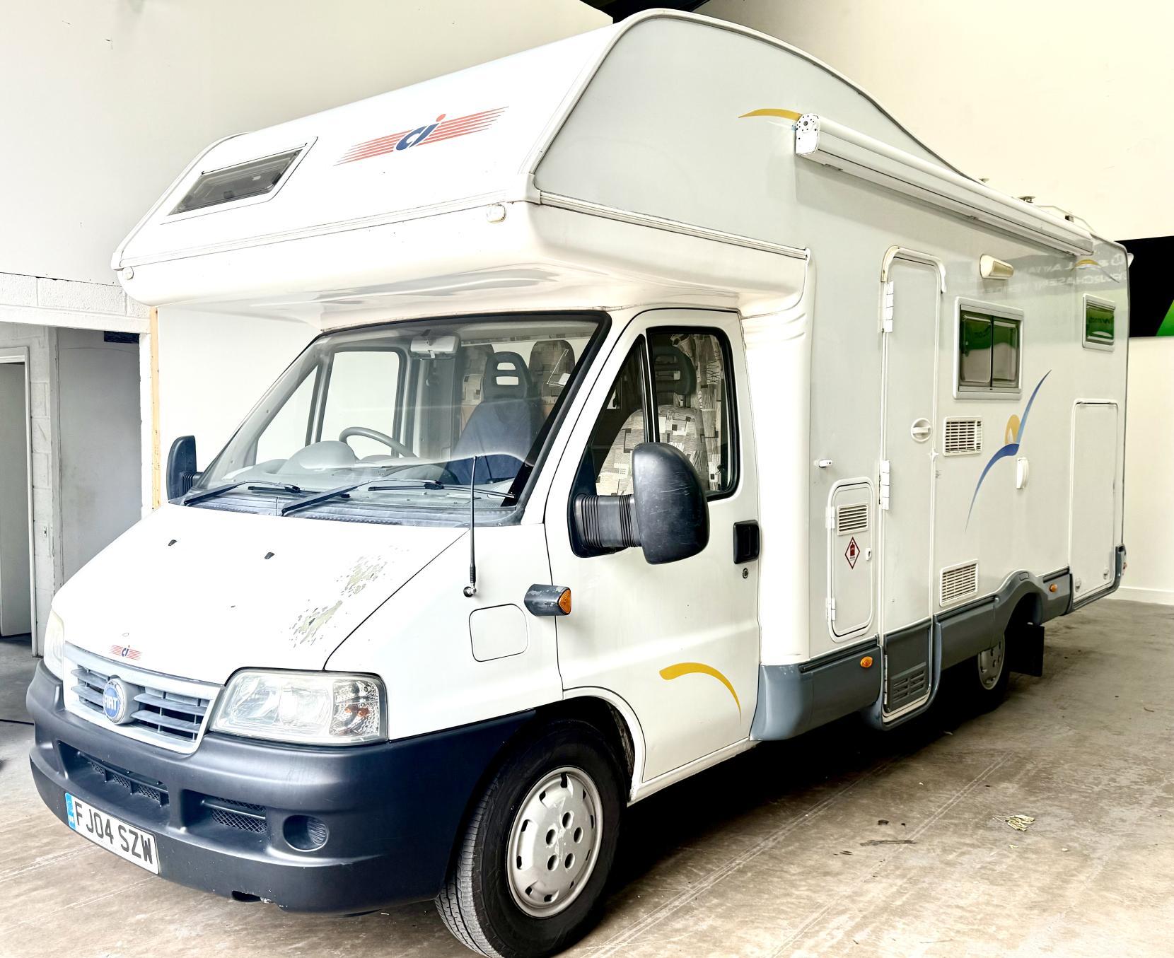CI Motorhome JTD 128 MWB FIAT 6 BERTH MOTOR HOME