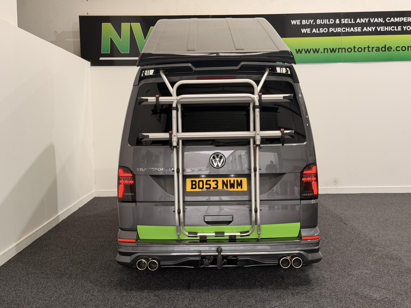 Volkswagen T6 Kombi Camper  With Pop Top Roof  2.0 TDI T30 BlueMotion Tech Highline Crew Van Double Cab 5dr Diesel DSG FWD SWB Euro 6 Camper Van POP Top